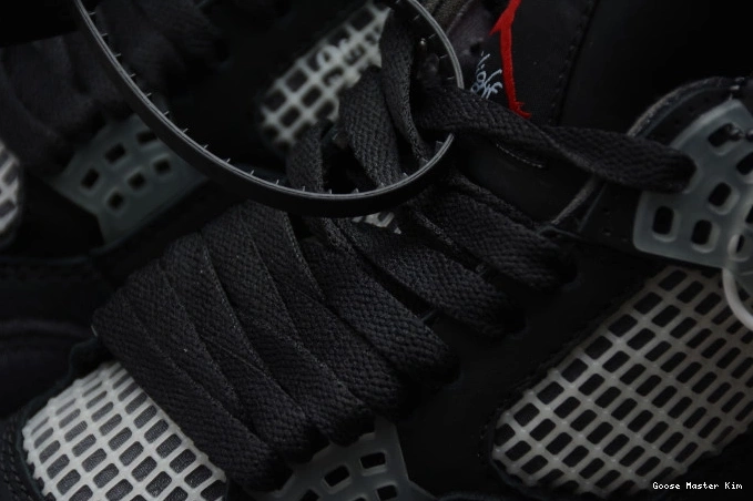 Jordan White Retro 4 Air Off CV9388-001 Bred x 0809